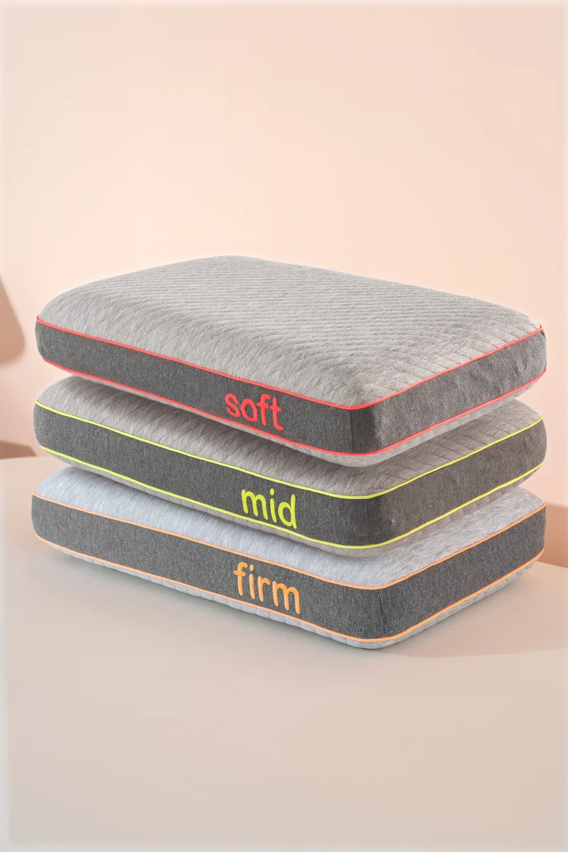Cuscino Memory Foam 60x40x12 In 3 Diverse Durezze