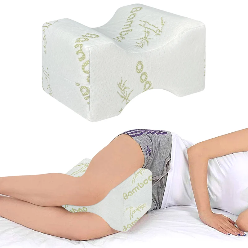 Cuscino Gambe Ergonomico in Memory Foam con Rivestimento in Bambù Il Gruppone