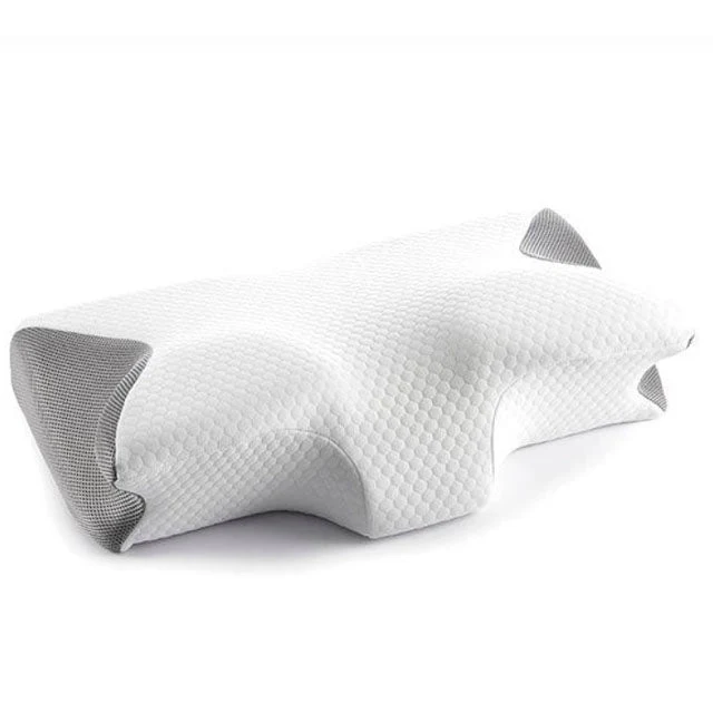 Cuscino Ergonomico in Memory Foam per Cervicale con Contorno