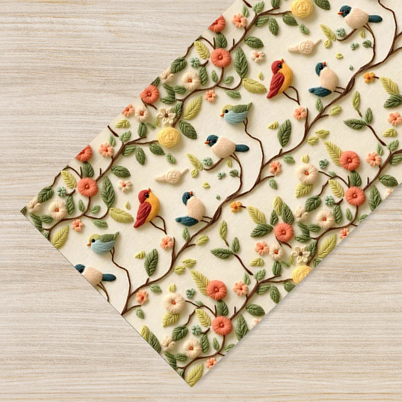 Tappeto Cucina Antiscivolo Made in Italy Passatoia Antimacchia Uccelini Il Gruppone