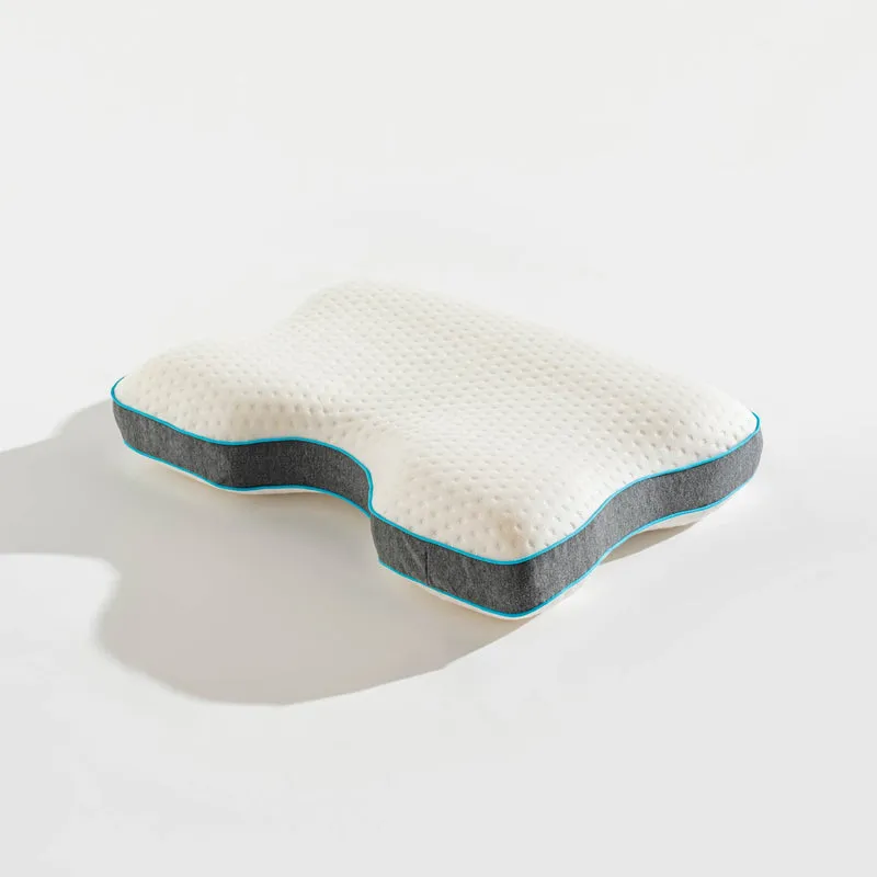 Cuscino Antirussamento Ergonomico in Memory Foam con Federa Traspirante Rimovibile Il Gruppone