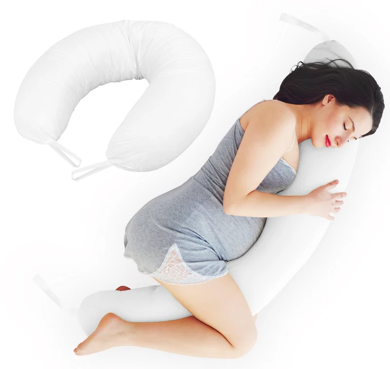 Cuscino per Allattamento XXL 150 cm Multifunzionale Anallergico e Traspirante Il Gruppone