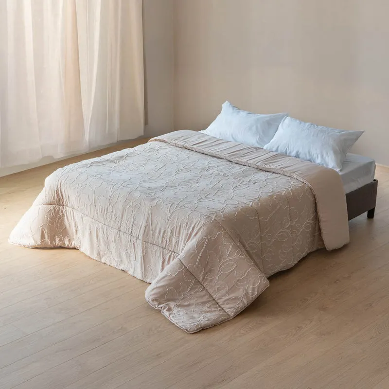 Trapunta Invernale Matrimoniale Jacquard Floreale Il Gruppone