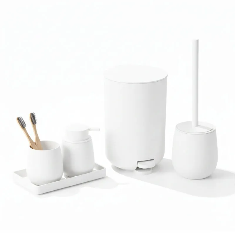 Set Accessori Bagno 6 Pezzi in ABS Il Gruppone