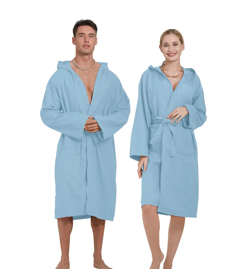 Accappatoio Unisex In Microfibra Con Cappuccio , Il Gruppone