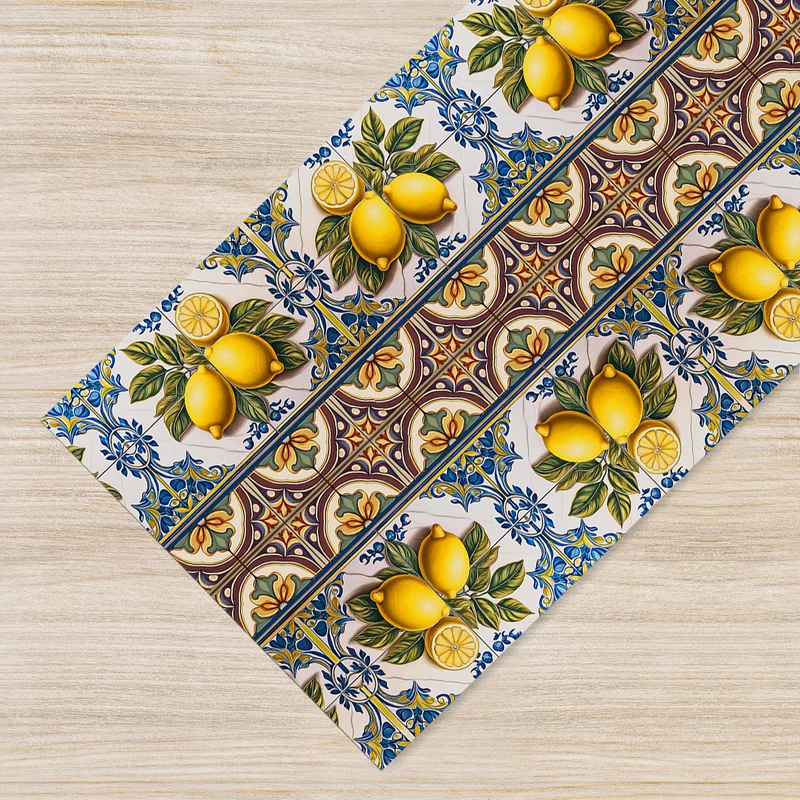 Tappeto Cucina Antiscivolo Made in Italy Passatoia Antimacchia 164 Lemonade Il Gruppone