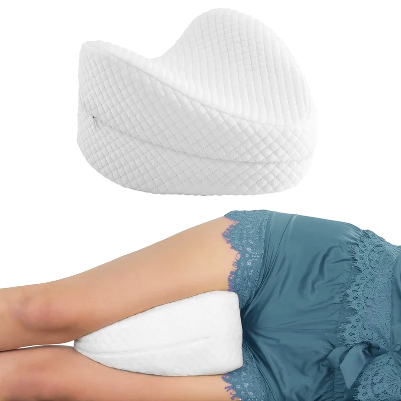 Cuscino Gambe Ergonomico in Memory Foam per Ginocchia Certificato Oeko-Tex Il Gruppone