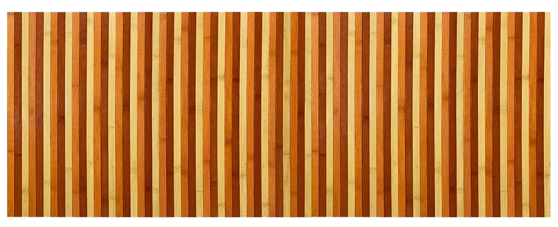 Tappeto passatoia made in Italy in Vero Bamboo Naturale 7 misure 7 colori