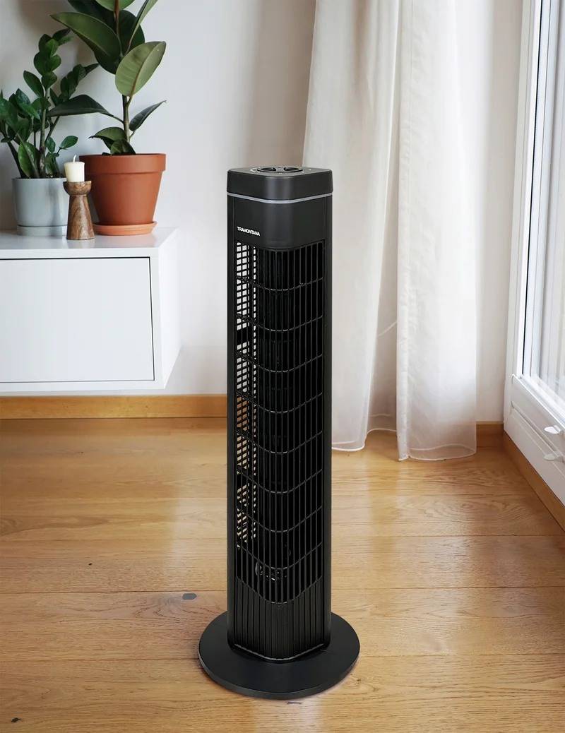 Ventilatore a Torre 50W 3 Velocità Oscillante Design Moderno Elegante Il Gruppone