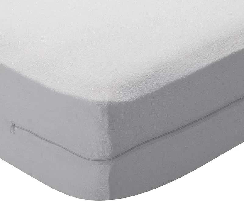 Coprimaterasso Impermeabile 100% Spugna con Cerniera