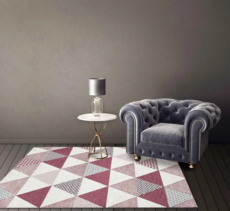 Tappeto Arredo Moderno Antiscivolo in Ciniglia Made in italy Il Gruppone