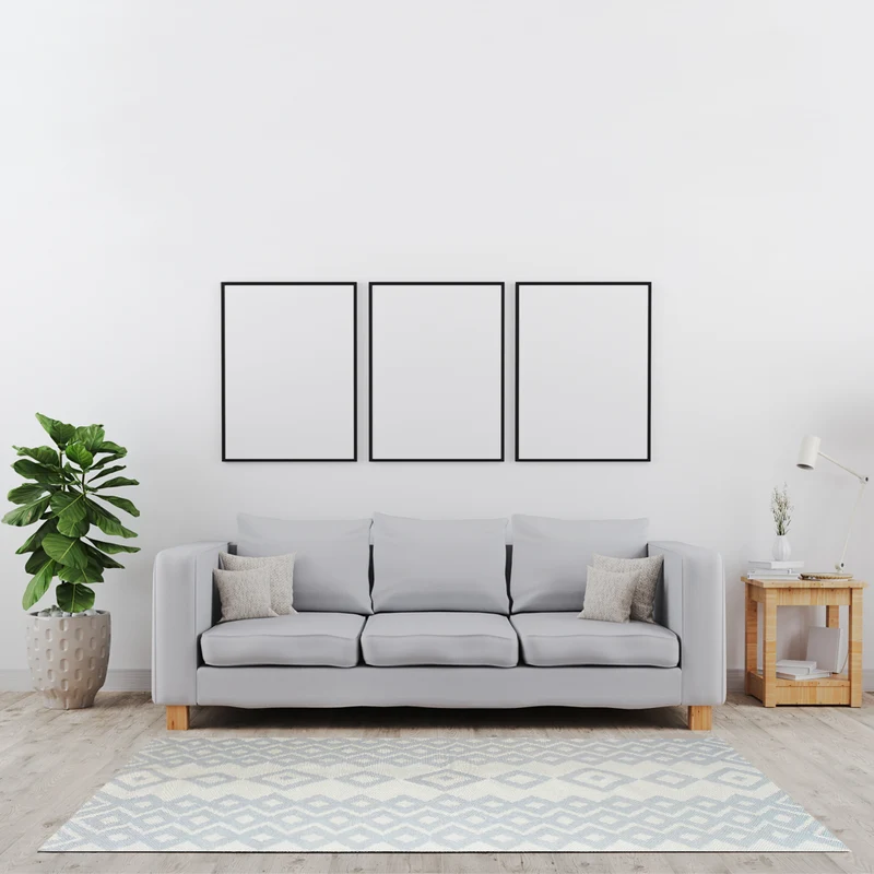 Tappeto arredo 100% cotone misura 120x170 cm Il Gruppone