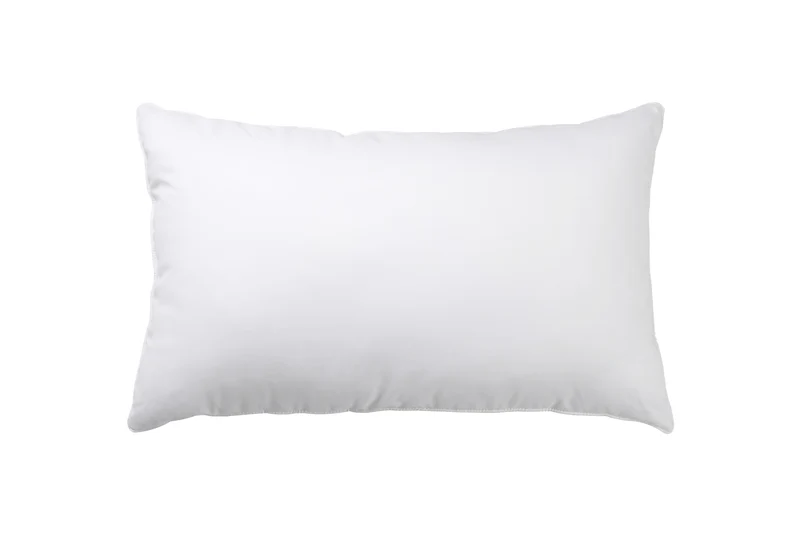 Guanciale Con Imbottitura In Vera Piuma Cuscino Letto Piumette Bianche Sterilizzate Lavate,Federa In Puro Cotone Rettangolare Soffice Made In Italy