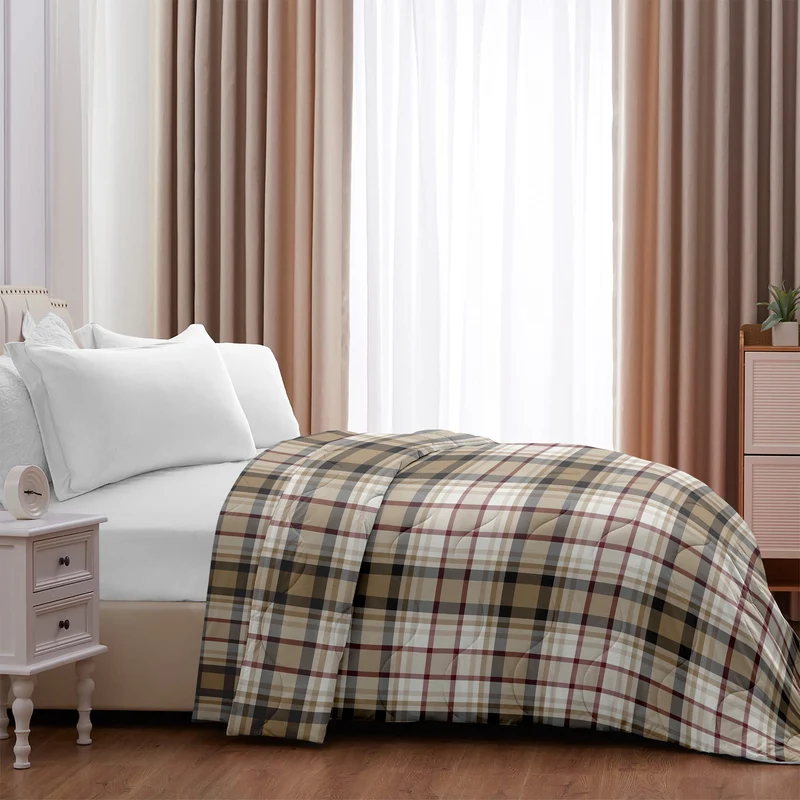 Trapunta Matrimoniale Invernale Stampata con Imbottitura Anallergica Made in Italy Il Gruppone