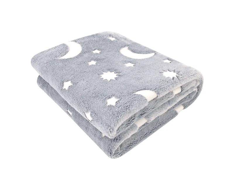 Coperta Night Glow in Pile 240 g/mq con Effetto Luminescente Il Gruppone